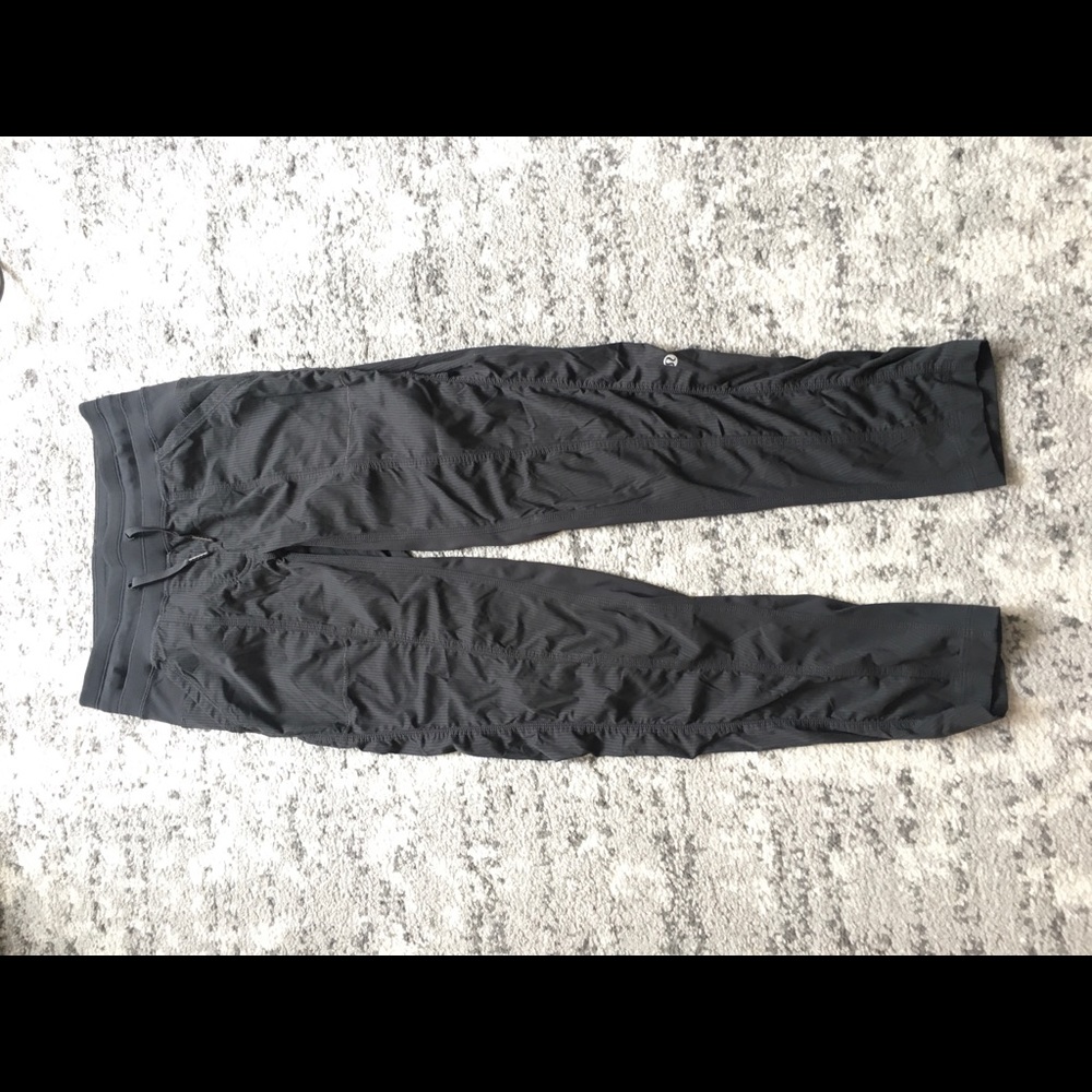 Lululemon Grey Travel Commuter/ Dance Pants NWOT